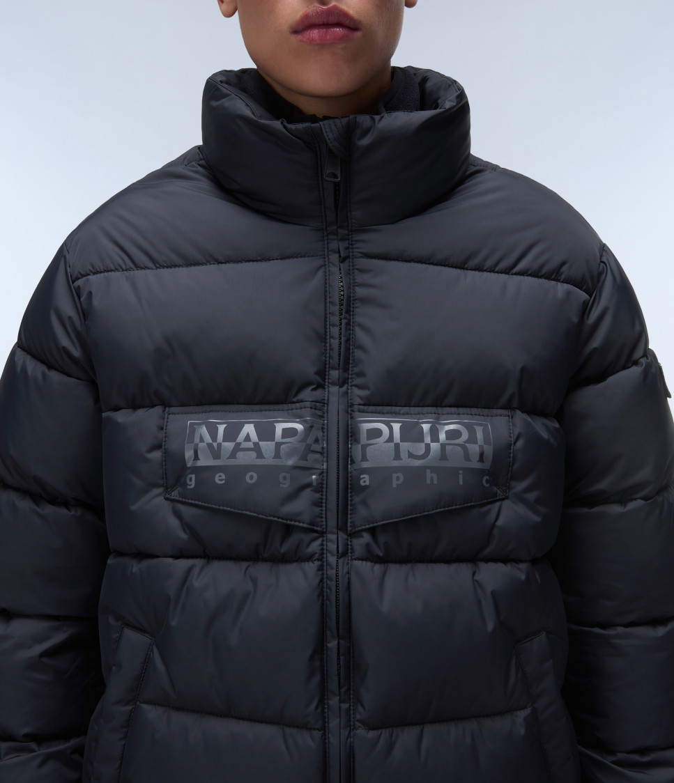 RF PUFFER OPEN W BLACK 041 