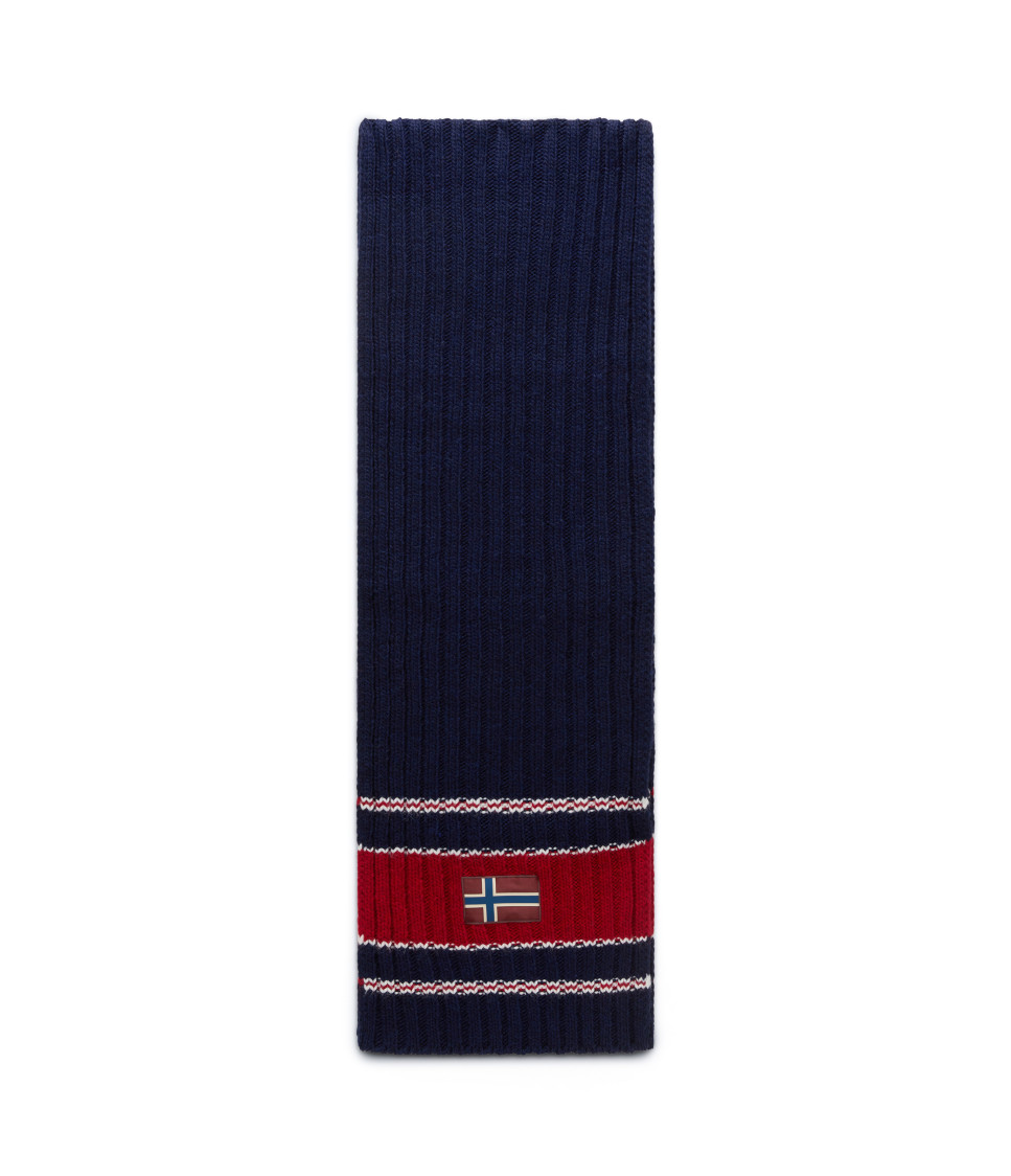 F-AREUSE SCARF BLU MARINE 