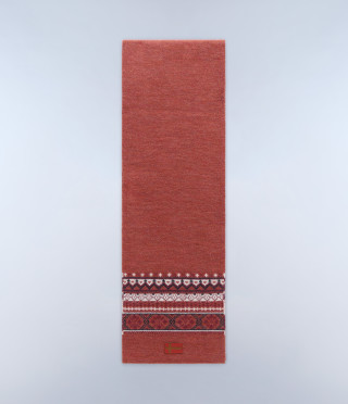 F-SOIUSA SCARF W RED SAUCE 