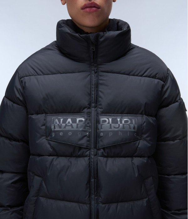 RF PUFFER OPEN W BLACK 041 